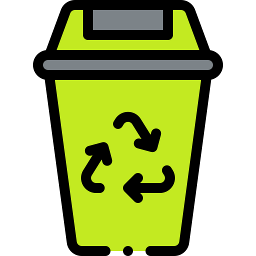 Papelera de reciclaje icono gratis