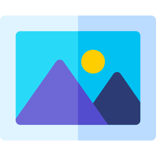 Image Basic Rounded Flat icon