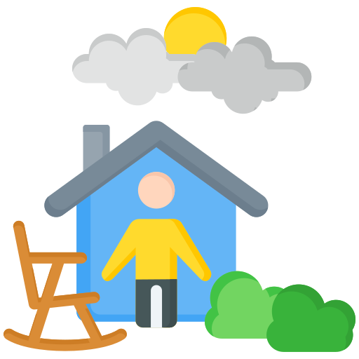 Retirement home free icon Retirement home free icon