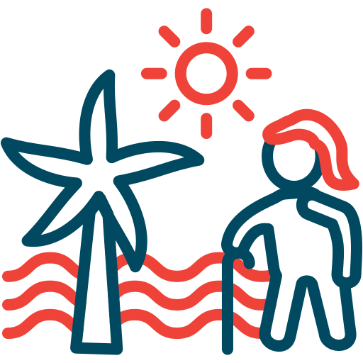 휴가 무료 아이콘