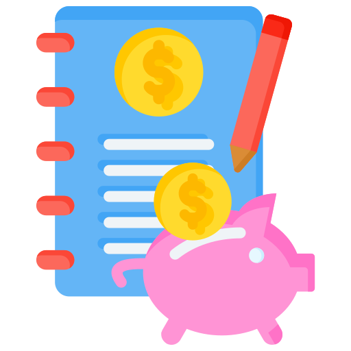 plan de ahorro icono gratis