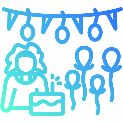 celebración icono gratis