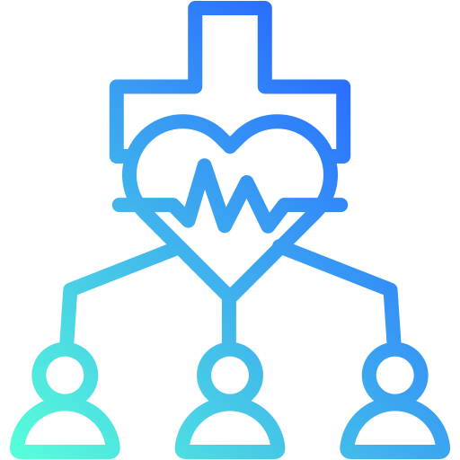 seguro médico del estado icono gratis