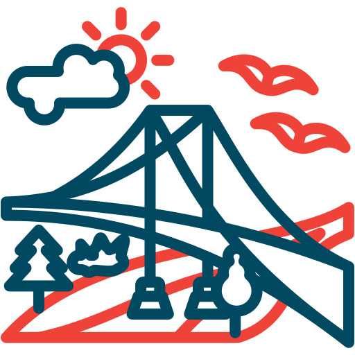 Bridge free icon