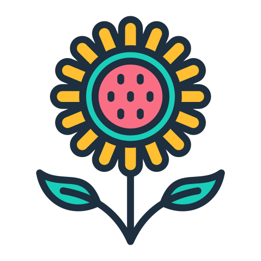 girasoles icono gratis