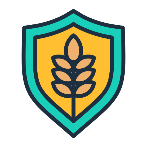 seguridad alimentaria icono gratis