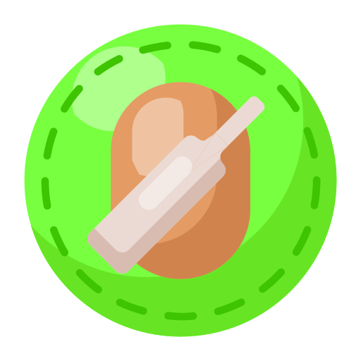 campo de cricket icono gratis