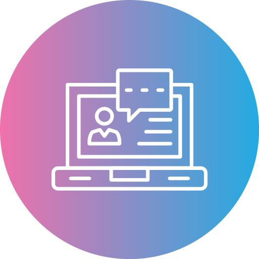 seminario web icono gratis