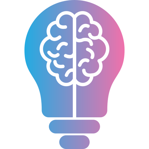 pensamiento creativo icono gratis