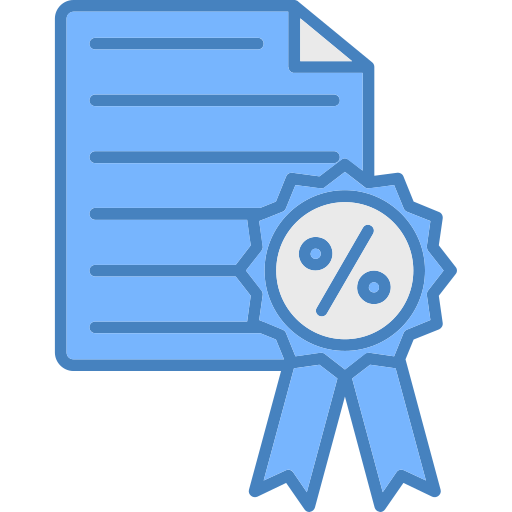 insignia de descuento icono gratis