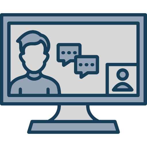 seminario web icono gratis