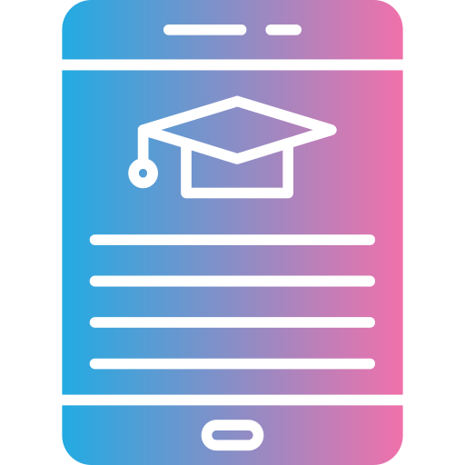 educación en línea icono gratis