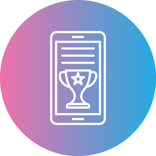 premio en línea icono gratis