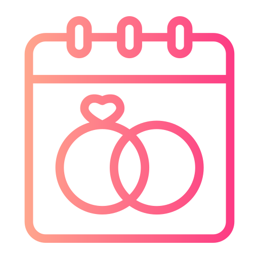 Wedding day free icon