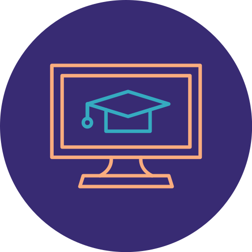 e-learning grátis ícone e-learning grátis ícone