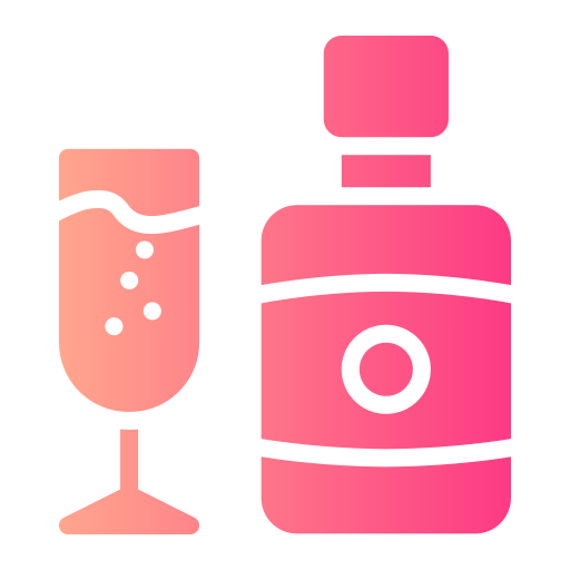 champán icono gratis