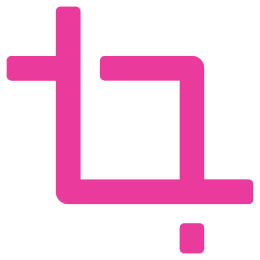 recadrer Icône gratuit