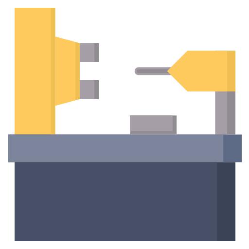 Lathe machine free icon