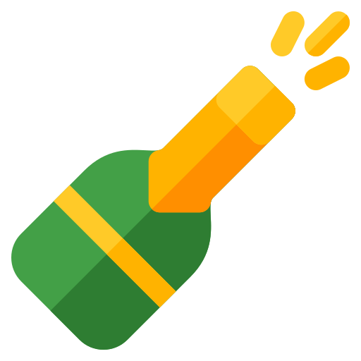 샴페인 무료 아이콘