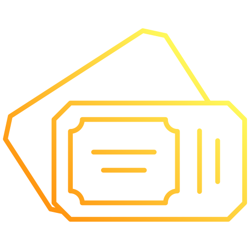 Ticket free icon Ticket free icon