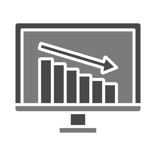 pérdida icono gratis