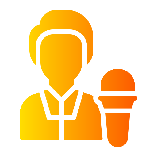 reportero icono gratis