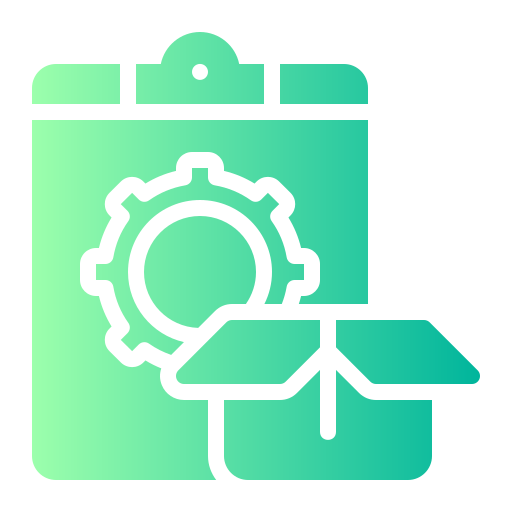gestión de inventario icono gratis