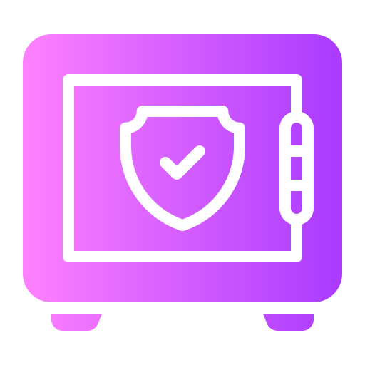 caja de seguridad icono gratis