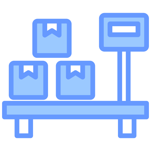 peso del producto icono gratis