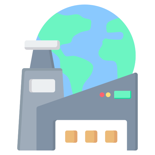 industrialización icono gratis