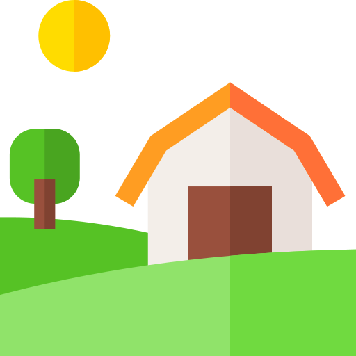 Farm Basic Straight Flat icon