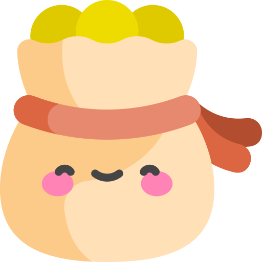 bolsa de dinero icono gratis