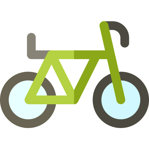 Bicycle Basic Rounded Flat icon