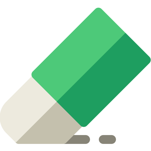 Eraser free icon Eraser free icon