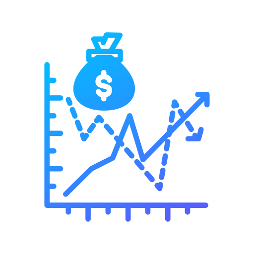 einkommensdiagramm kostenlos Icon
