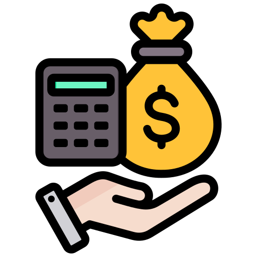 presupuesto icono gratis
