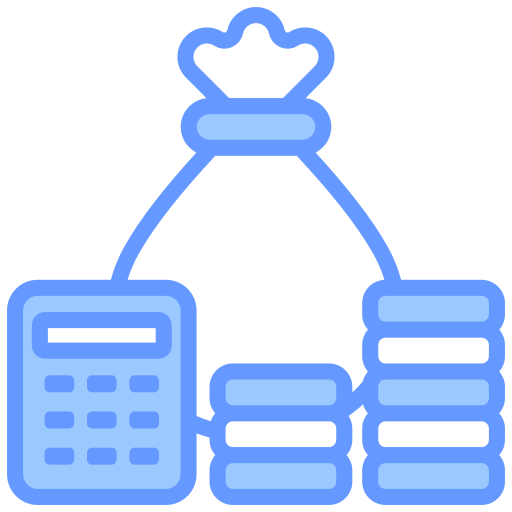 presupuesto icono gratis