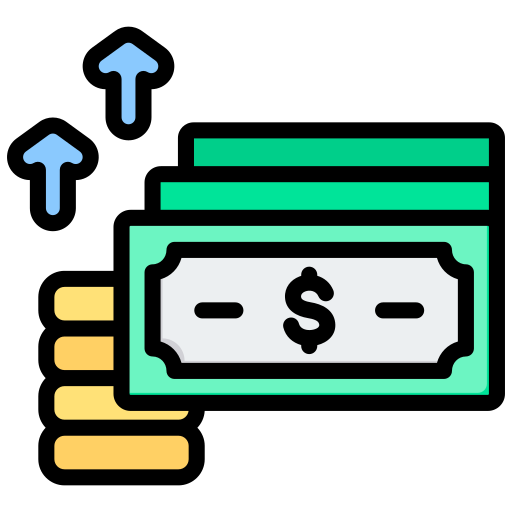 inflación icono gratis