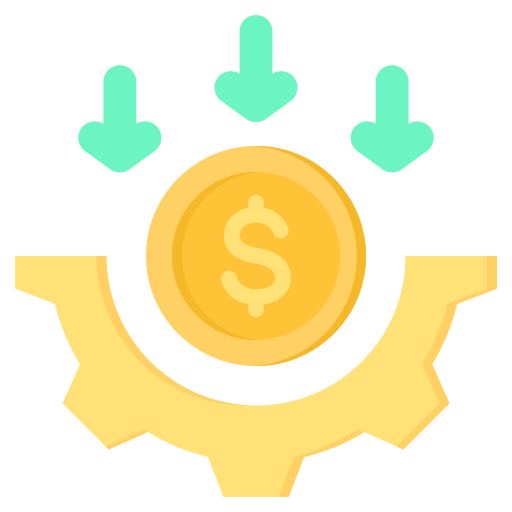 kosteneffizient kostenlos Icon