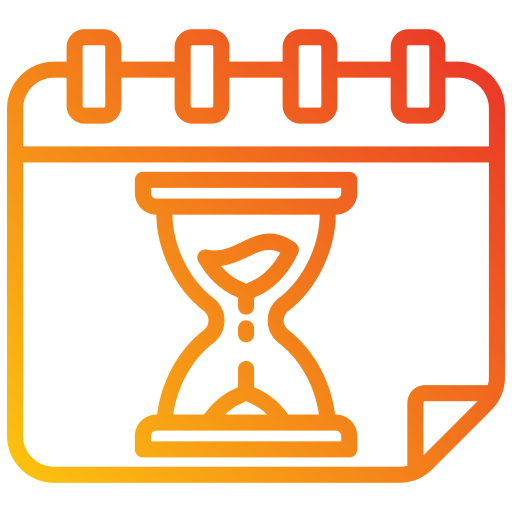 fecha límite icono gratis