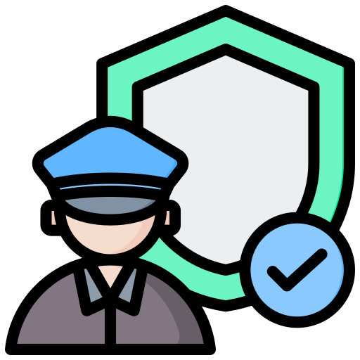 guardia de seguridad icono gratis