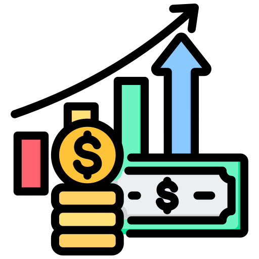 inflación icono gratis