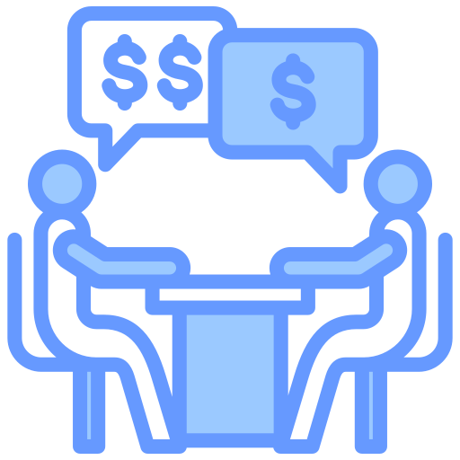 Negotiation free icon