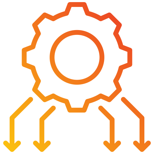 asignación de recursos icono gratis