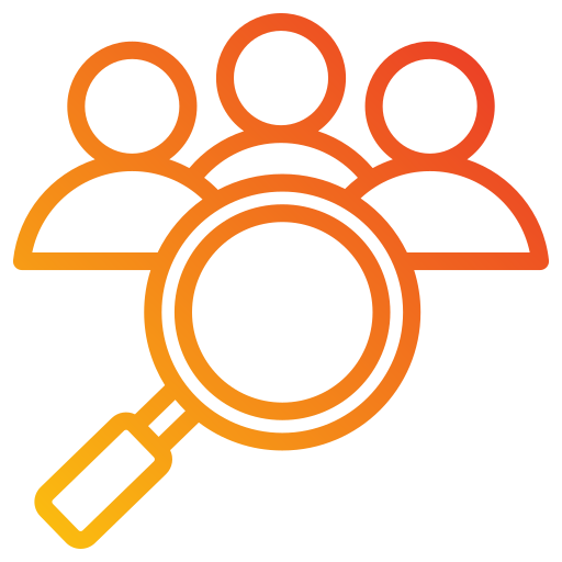 reclutamiento icono gratis