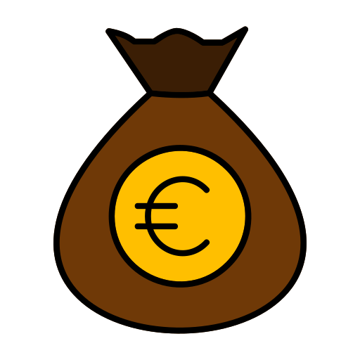 euro icono gratis