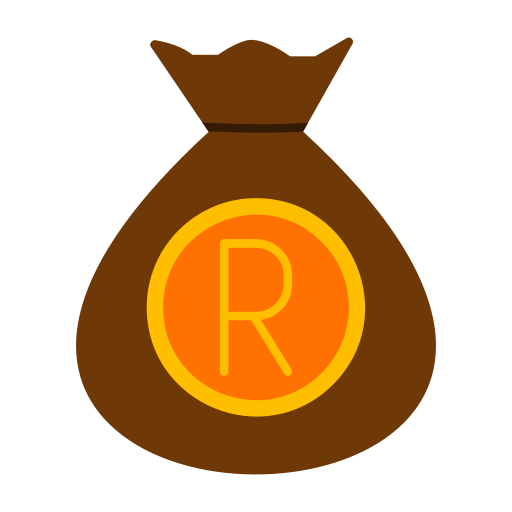 rand sul-africano grátis ícone