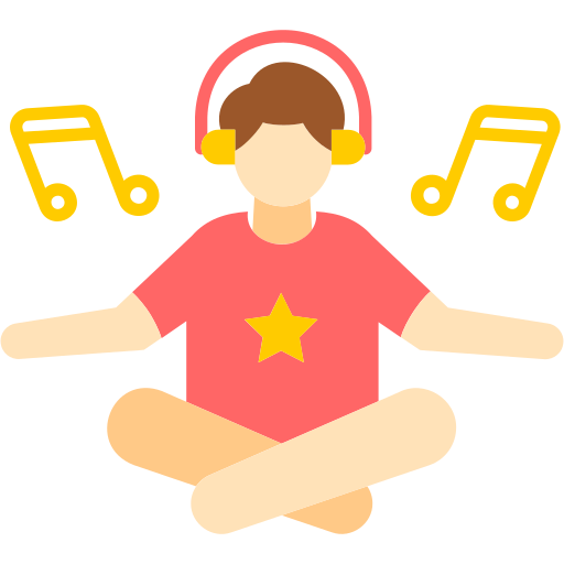 terapia de sonido icono gratis