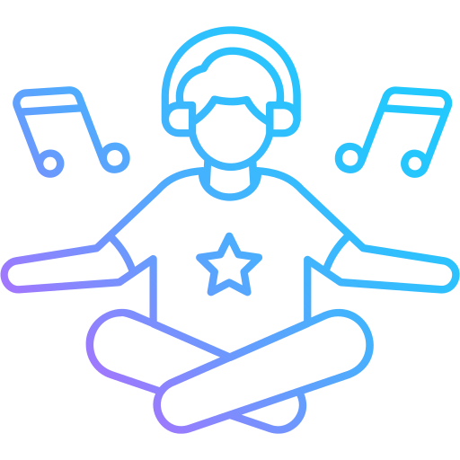 terapia de sonido icono gratis