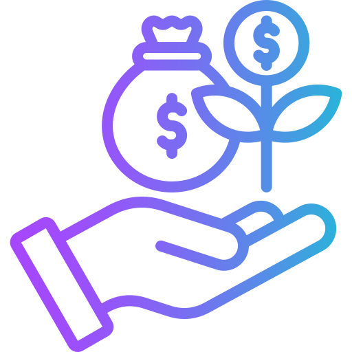 empresa de capital riesgo icono gratis